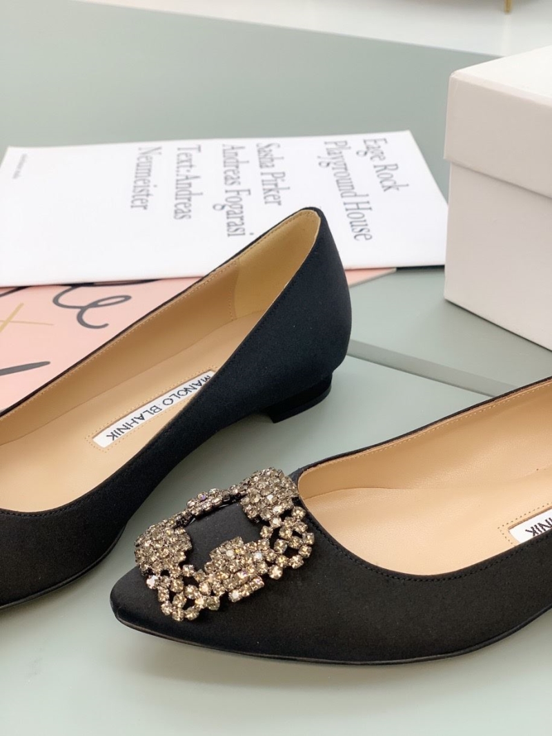 Manolo Blahnik flat shoes